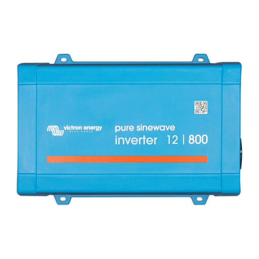 Vista superior del inversor Victron Energy 800VA de onda sinusoidal pura 12V 230V