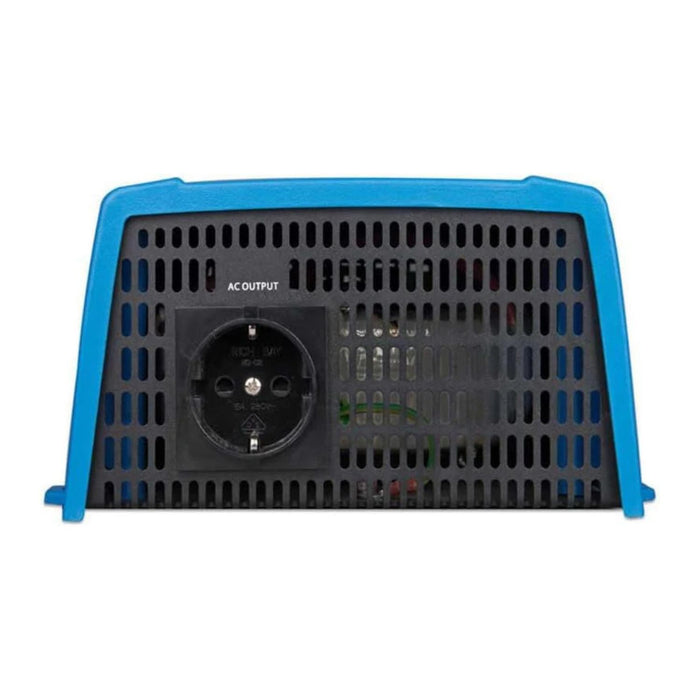 Inversor Victron Energy Phoenix 24/800 con salida SCHUKO vista trasera