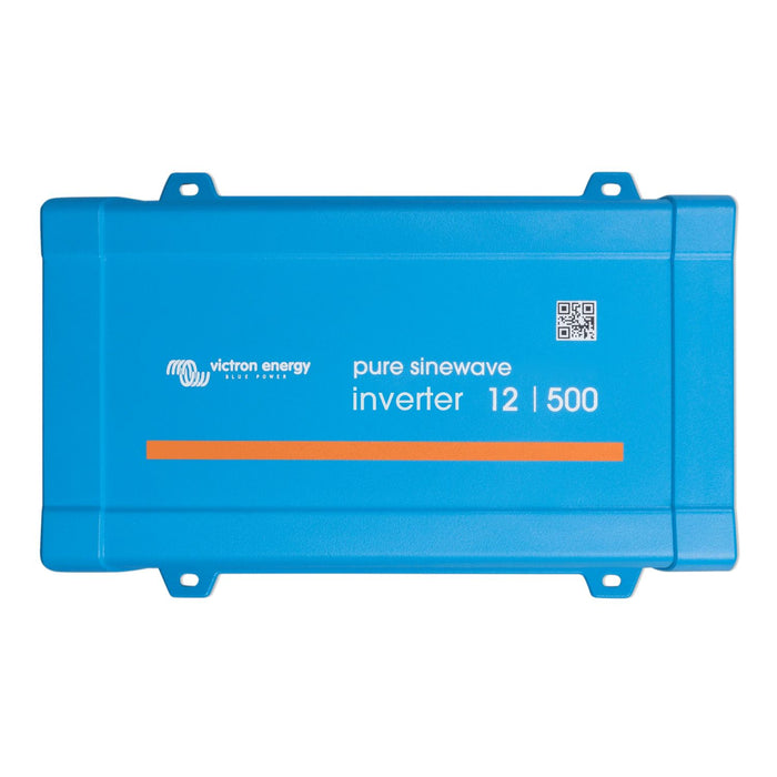 Vista superior del Victron Energy Phoenix 12/500 con logotipo y referencia del modelo