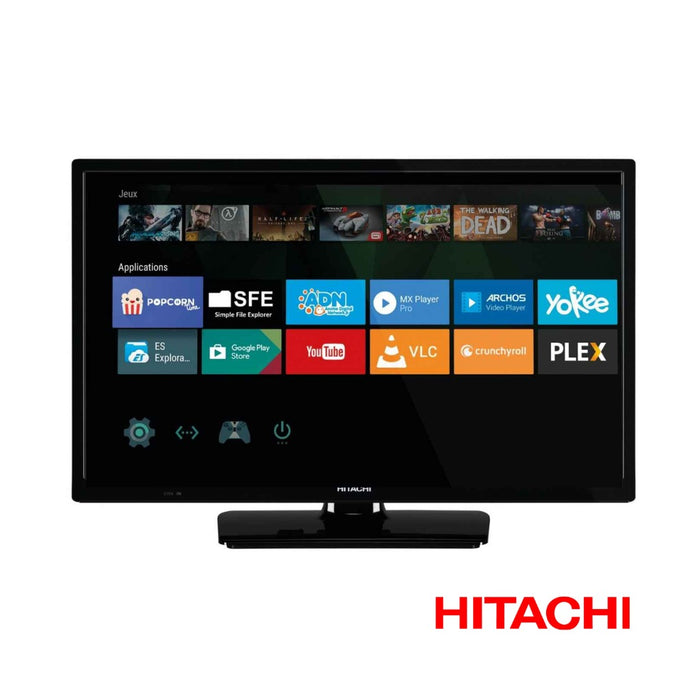 SMART TV Hitachi 24" Wi-Fi Full HD para caravana y autocaravana