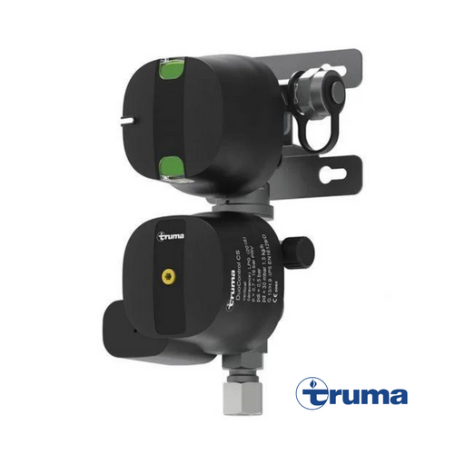 Regulador de gas Truma DuoControl CS Vertical para caravana y autocaravana